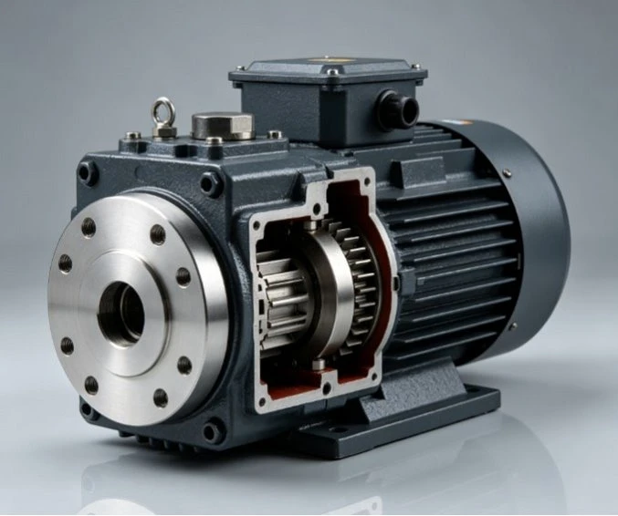 Double Stage Rotary Vane Vacuum Pump