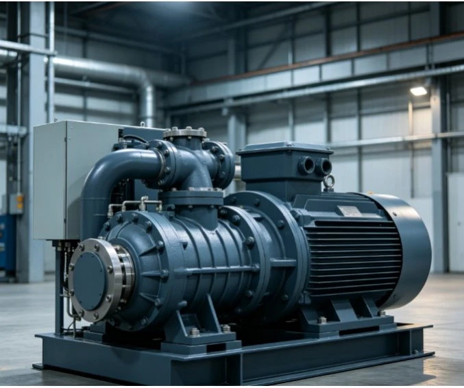 Two-Stage High Pressure Screw Compressor